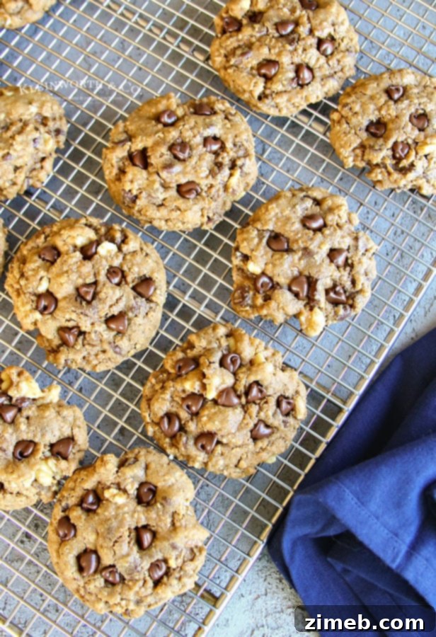 Chewy Molasses Chocolate Chip Oat Cookies 6 how to make oatmeal cookies with molasses and chocolate chips