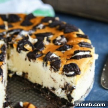 Decadent Oreo New York Cheesecake 9 Oreo New York Cheesecake