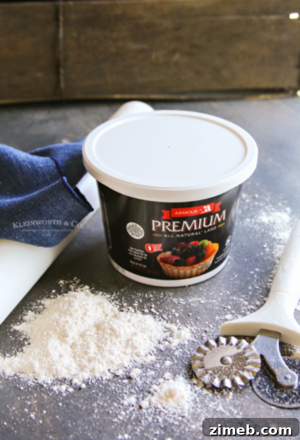 Cinnamon Sugar Pie Sticks 3 Recipes with Armour Premium All-Natural Lard for healthier, crispy, flaky, and light baked goods.
