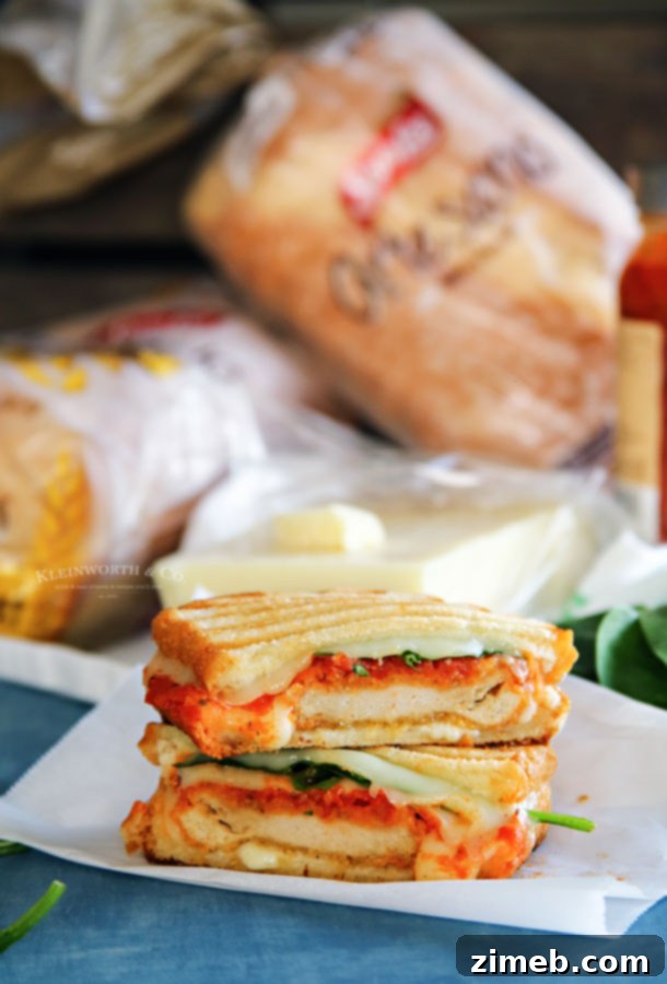 Ultimate Chicken Parm Melt 5 best sandwich recipes
