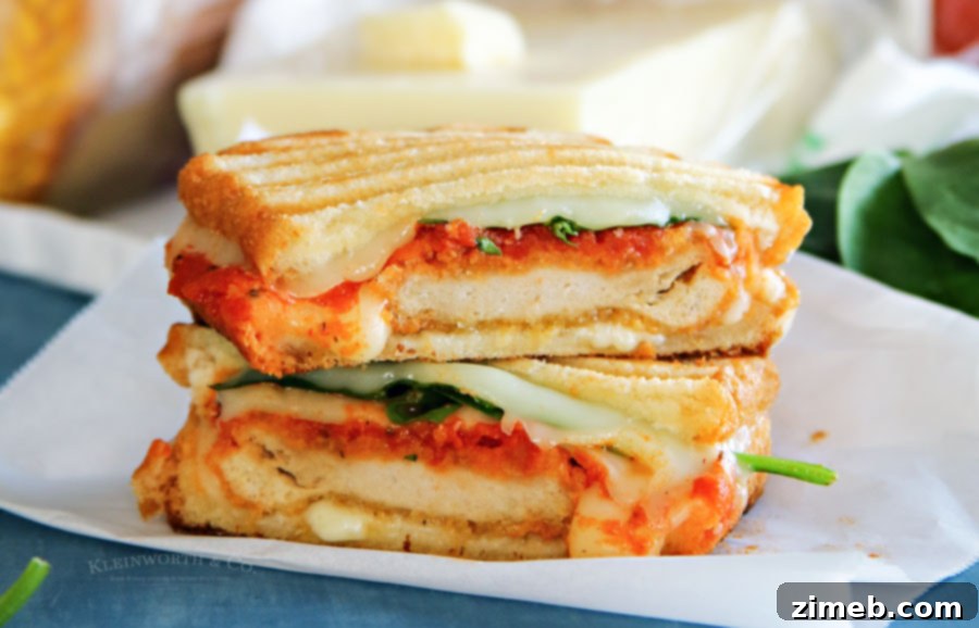Ultimate Chicken Parm Melt 7 Chicken Parmesan Grilled Cheese