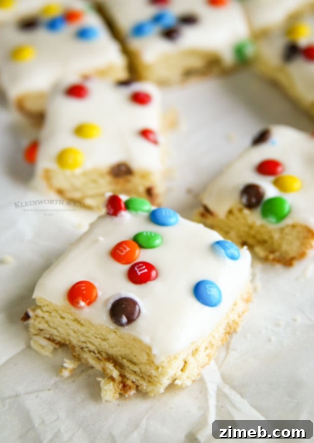 Rainbow Dot Sugar Cookie Bars 8 Best M&M Sugar Cookie Bars - Recipe Feature
