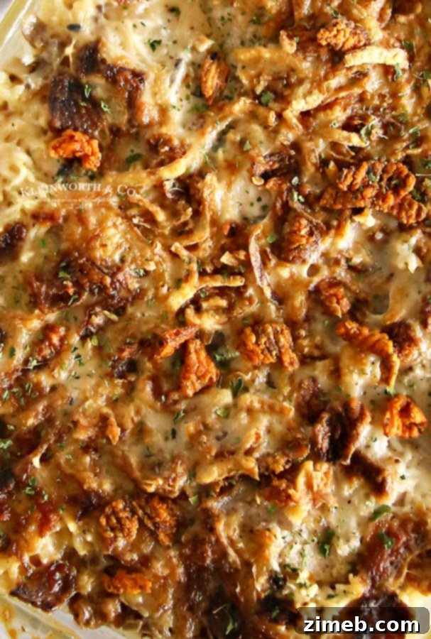 Creamy Chicken and Mushroom Bake 6 Best chicken dinner recipe for a creamy mushroom casserole