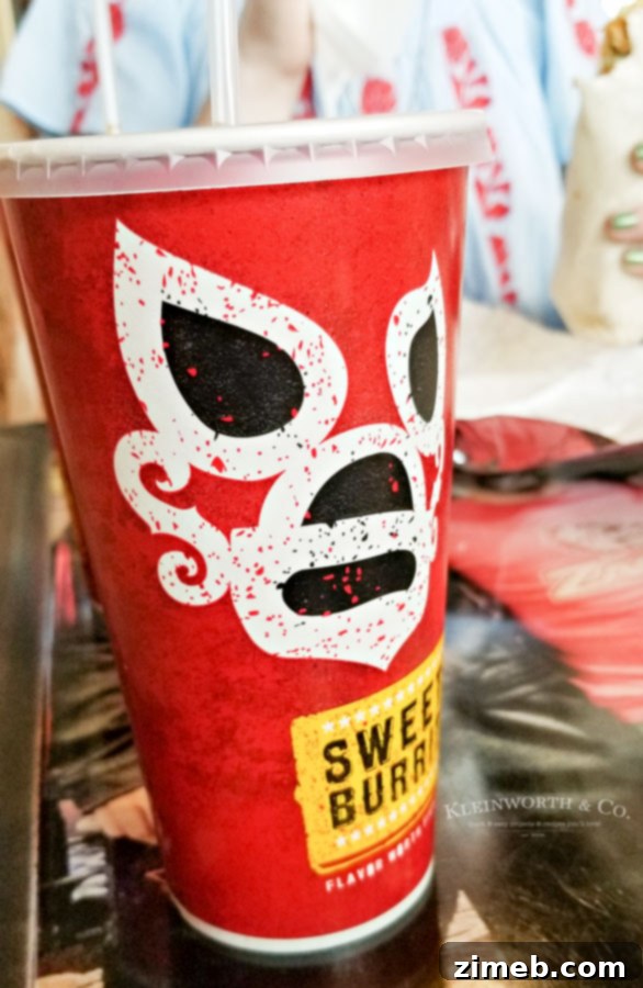 Variety of drinks available at Sweeto Burrito Coeur d'Alene