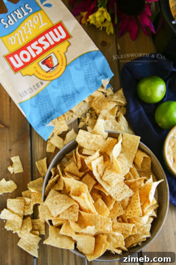Mission® Brown Bag Tortilla Chips/Strips for dipping