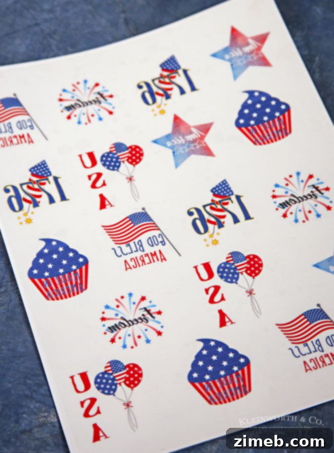 4th of July Temporary Tattoos for Festive Celebrations