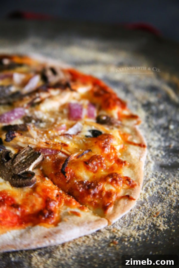 Crispy Thin Crust Onion and Mushroom Pizza 7 onion thin crust pizza