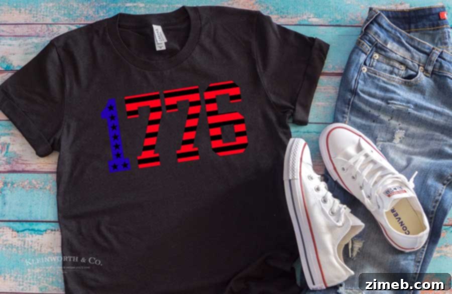 Born in 1776 T-Shirt 3 1776 Patriotic T-Shirt