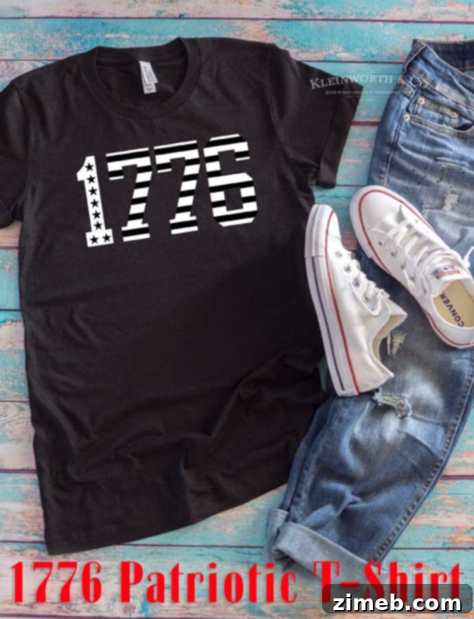 Born in 1776 T-Shirt 9 1776 Patriotic T-Shirt