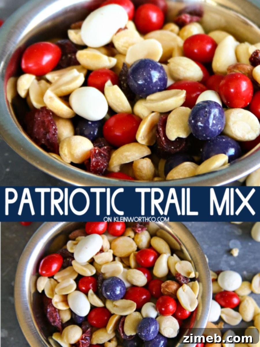 Stars & Stripes Snack Mix Recipe 5 Patriotic Trail Mix Recipe