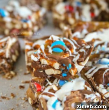 salted caramel pretzel dessert