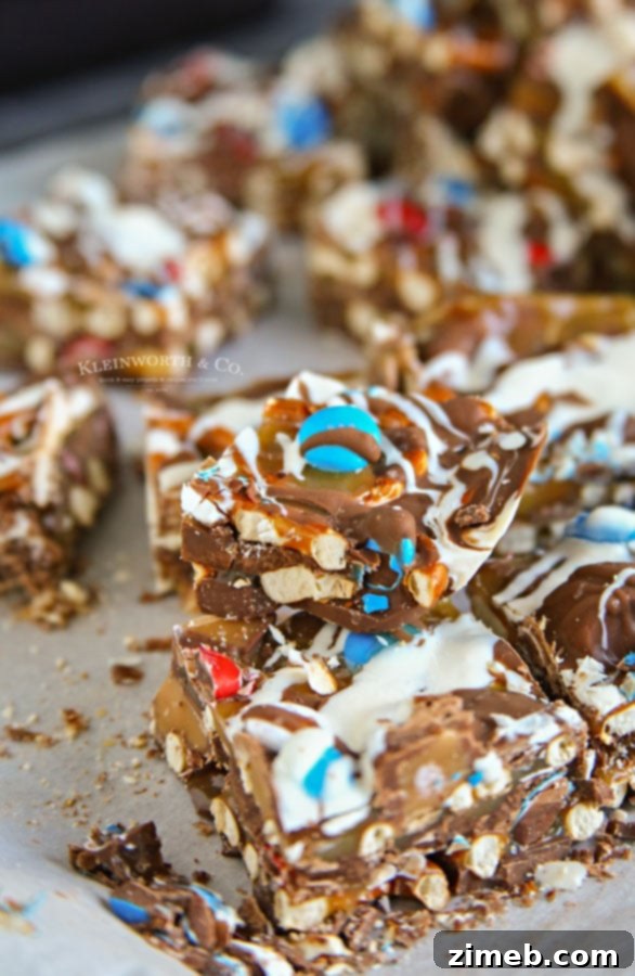 salted caramel pretzel dessert