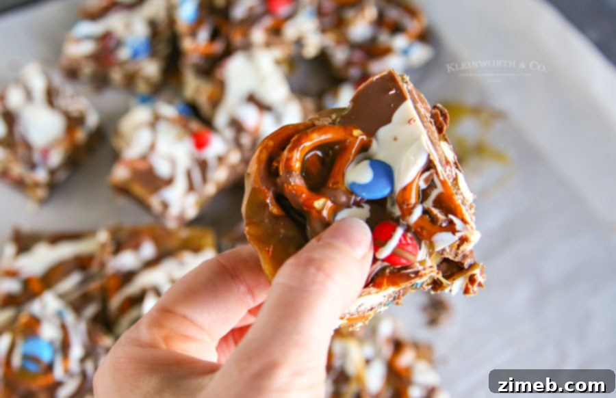 how to make Salted Caramel Pretzel Bars