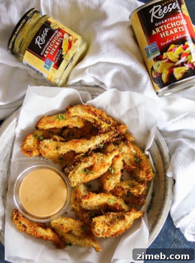 Golden Air-Fried Artichoke Bites 3 Fried Artichoke Hearts