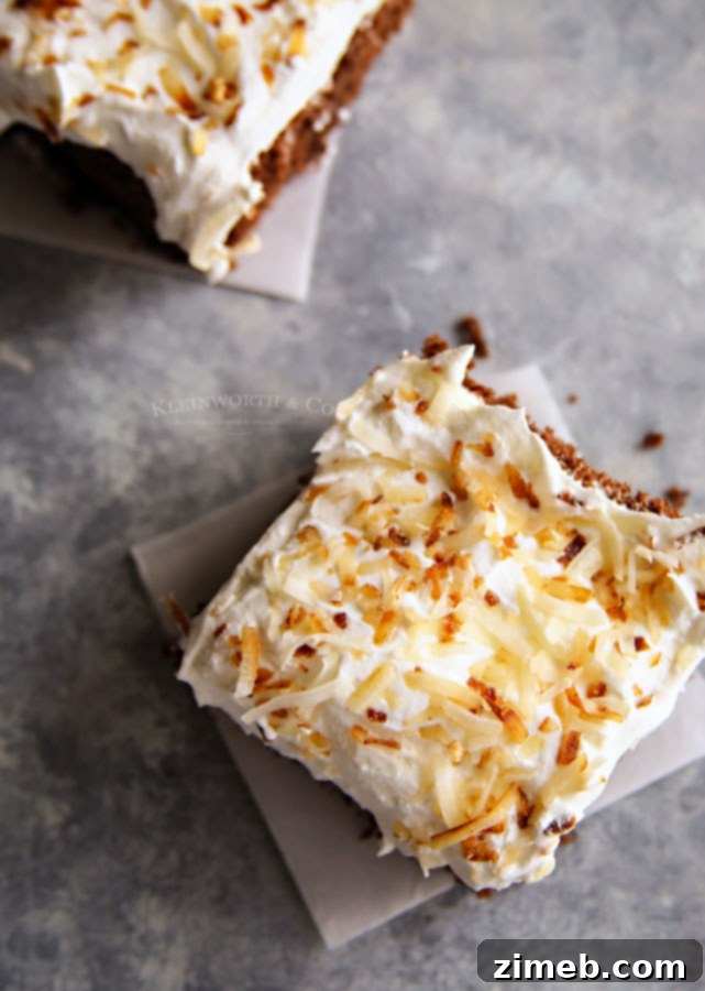 Velvet Chocolate Coconut Infusion Cake 4 Chocolate Coconut Poke Cake recipe with simple instructions