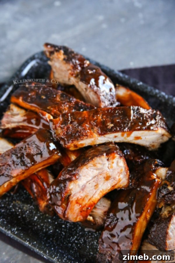 Tender Smoked Baby Back Ribs 5 smoker recipe for ribs
