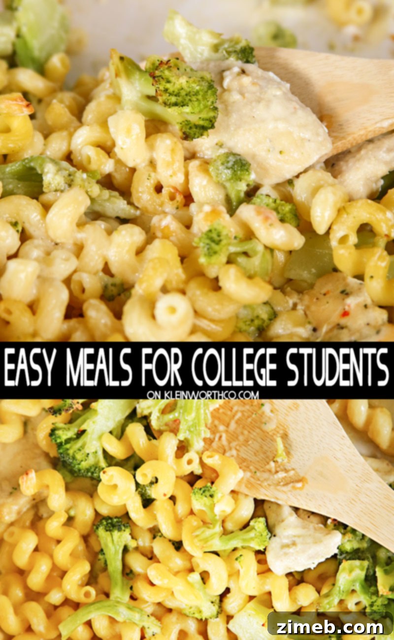Easy Meals for College Students