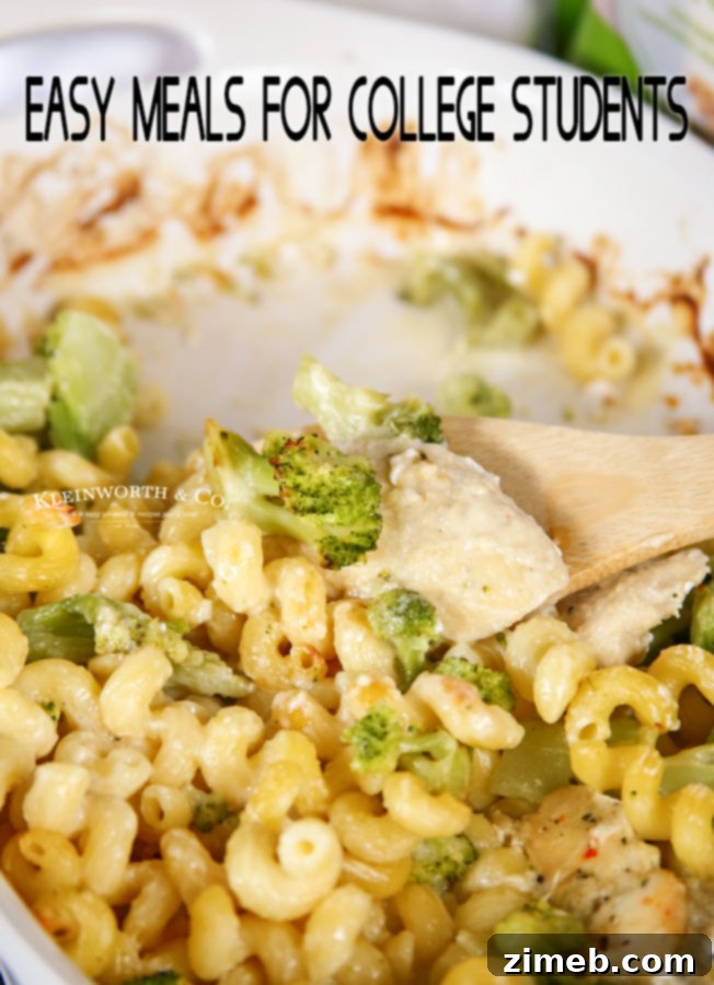 Easy Meals for College Students