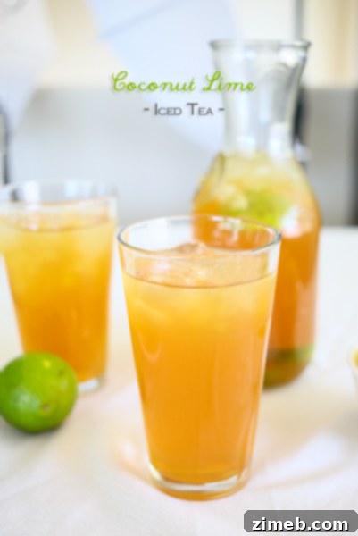 Simple Suppers for Two 7 Coconut Lime Tea