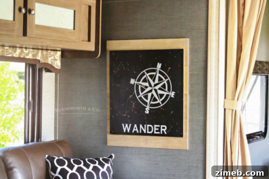 Roam Sweet Home RV Decor 6 Wander Sign Camper Decor