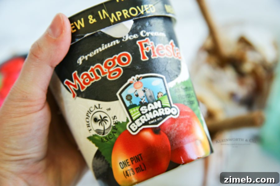 Mango Ice Cream