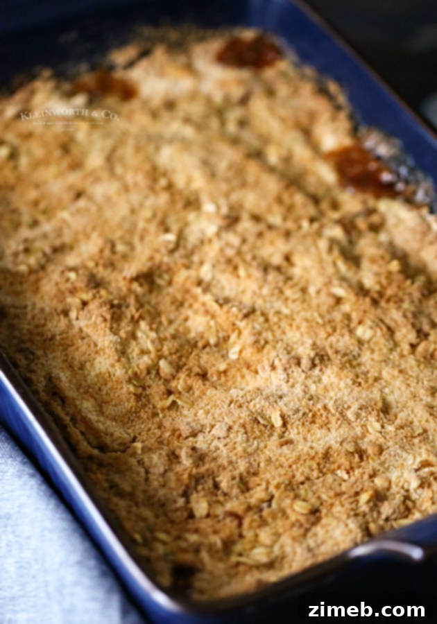No-Fuss Apple Crisp Perfection 3 easy apple crumble recipe