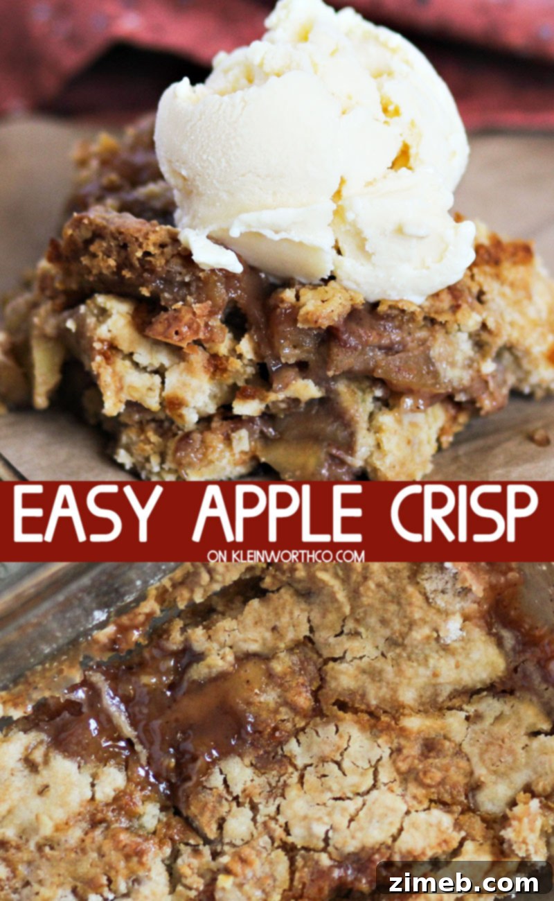 No-Fuss Apple Crisp Perfection 21 Easy Apple Crisp Recipe
