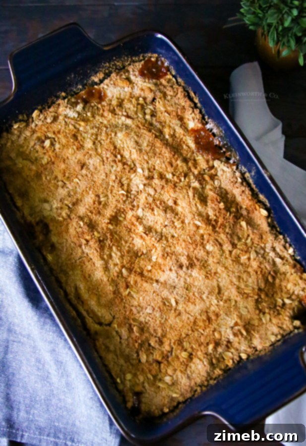 No-Fuss Apple Crisp Perfection 5 homemade apple crisp