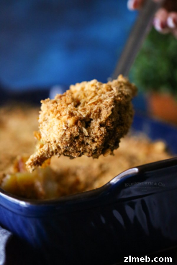 No-Fuss Apple Crisp Perfection 6 apple crumble