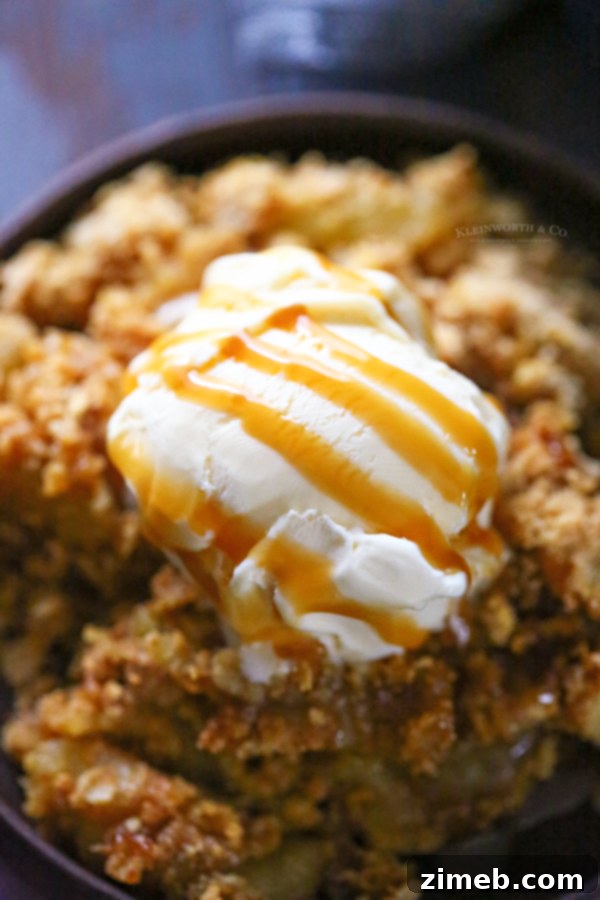 No-Fuss Apple Crisp Perfection 7 apple crisp with cake mix