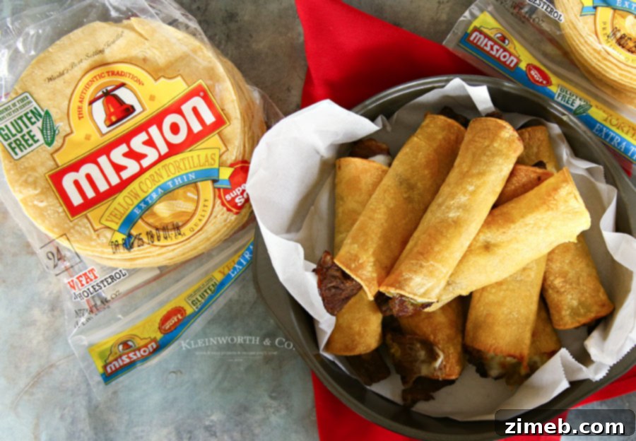 Crispy Air-Fried Philly Cheesesteak Taquitos 4 Air Fried Philly Cheesesteak Taquitos recipe - best snacks