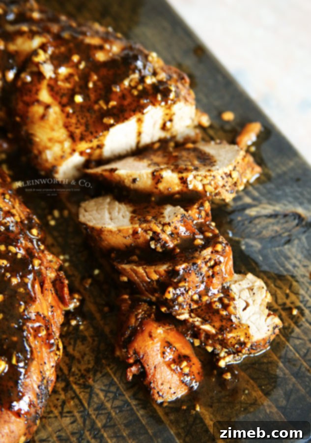 Easy Instant Pot Garlic Pork Tenderloin 3 Quick & easy garlic pork tenderloin recipe for family dinner