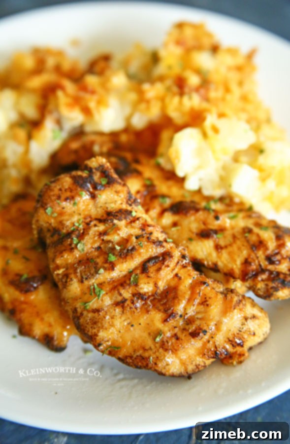 Cheesy Potato Casserole and Flame-Grilled Chicken 9 Cheesy Potato Casserole and Cooked Perfect Fire Grilled Chicken Together