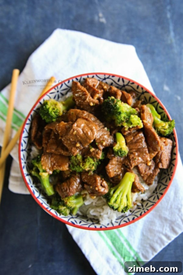 Pressure cooker beef broccoli simmering to perfection.