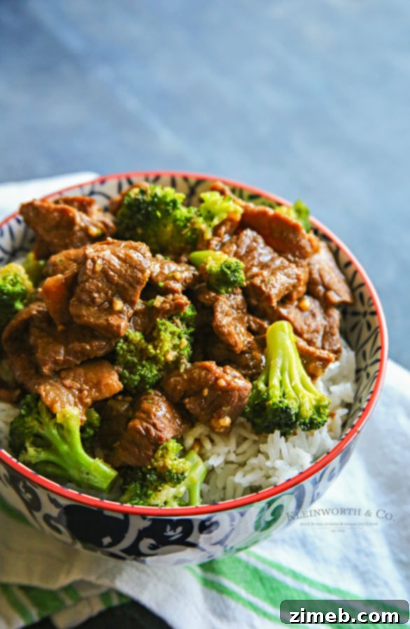 Easiest recipe for beef broccoli – a simple, one-pot wonder.