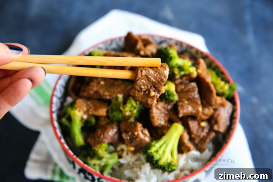 Instant Pot Beef Broccoli – a hearty and wholesome meal.