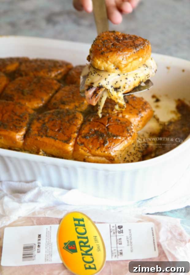 Ham and Cheese Sliders