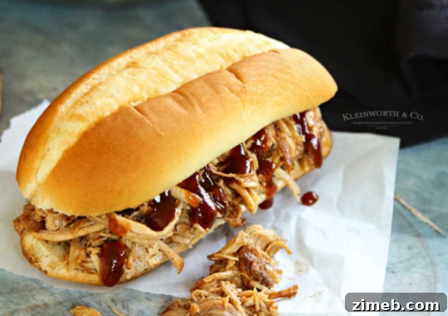 Tender Instant Pot Dr. Pepper Pulled Pork 4 Instant Pot Dr. Pepper Pulled Pork recipe, ready to serve