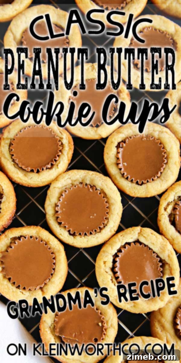 Peanut Butter Cookie Cups