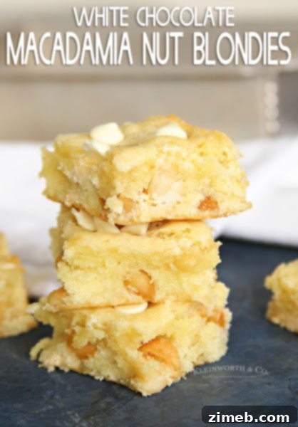 Twix Candy Bar Chocolate Cake Cookies 8 White Chocolate Macadamia Nut Blondies