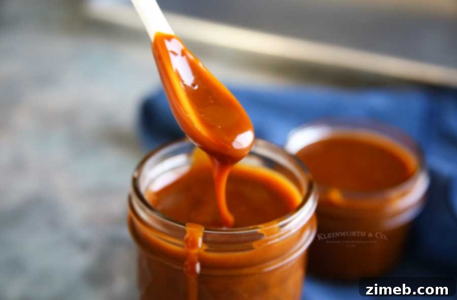 Nutty Brown Butter Salted Caramel 4 Dessert dip - Browned Butter Salted Caramel Sauce