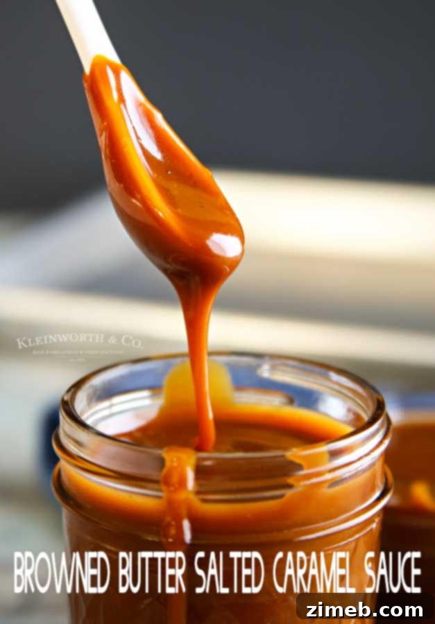 Nutty Brown Butter Salted Caramel 11 Browned Butter Salted Caramel Sauce