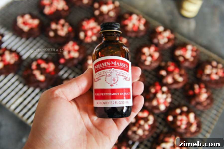 Nielsen-Massey Pure Peppermint Extract for Holiday Baking