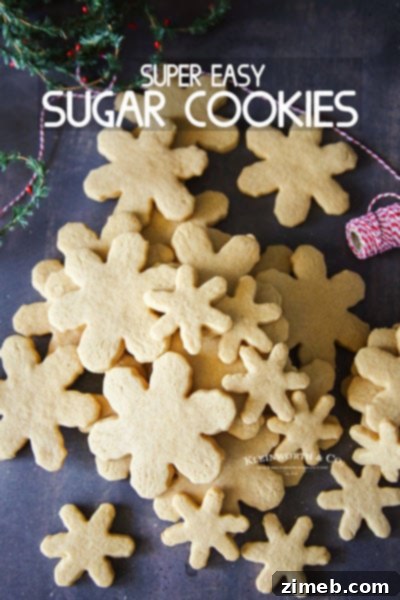 Easy Sugar Cookie Recipe for decorating