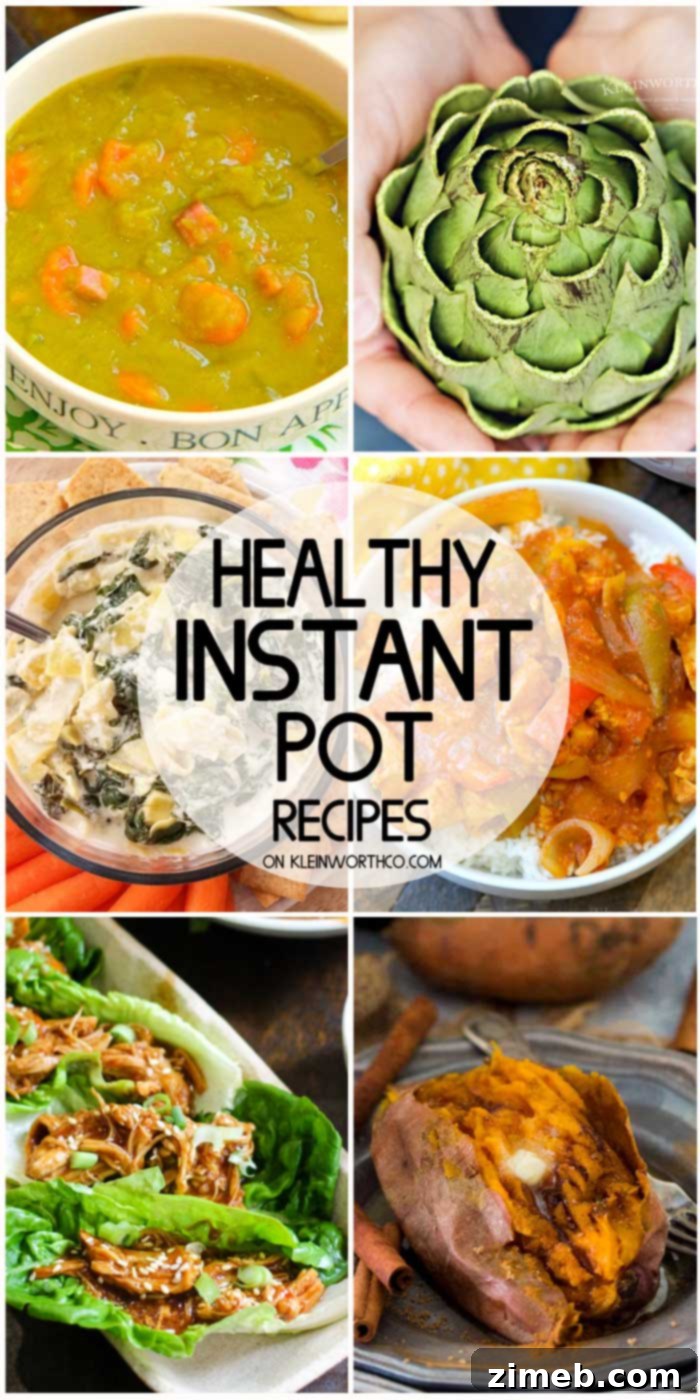 Healthy Instant Pot Recipes for Quick & Easy Meals