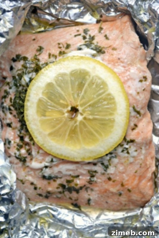 Honey Lemon Garlic Salmon Foil Packets for Instant Pot