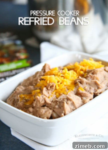 Pressure Cooker Refried Beans