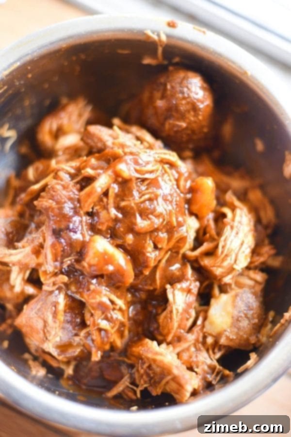 Instant Pot BBQ Chicken with Potatoes, a complete meal.