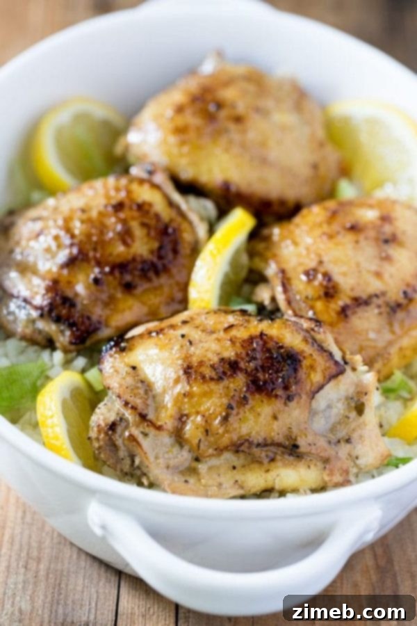 Instant Pot Greek Chicken, tender and aromatic.