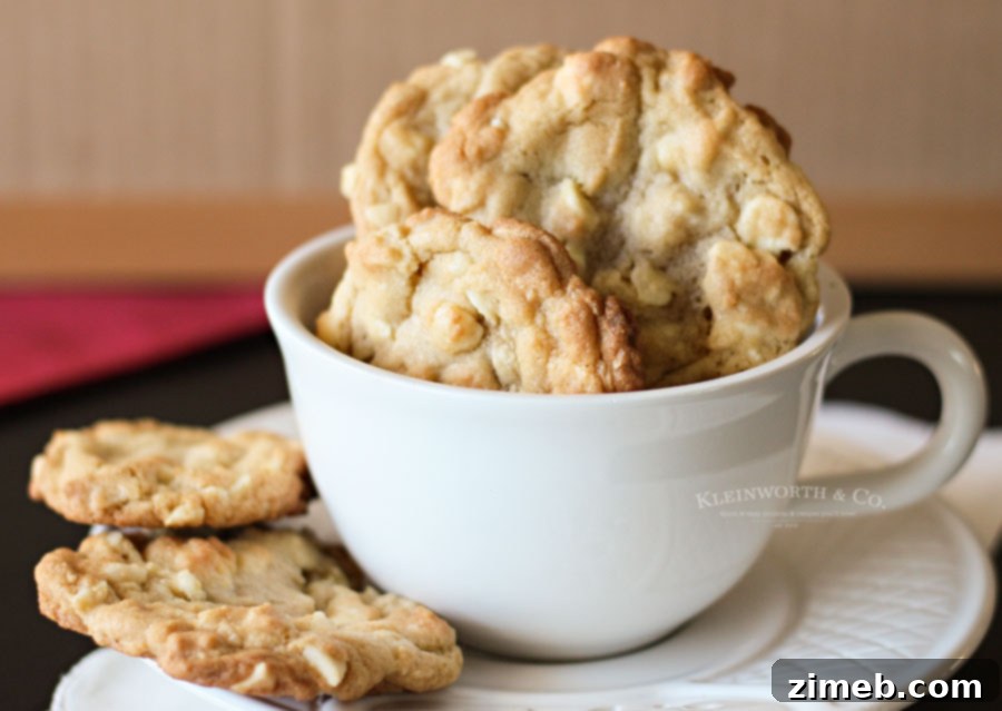 Dreamy White Chocolate Macadamia Nut Delights 6 The best White Chocolate Macadamia Nut Cookies, easy to make